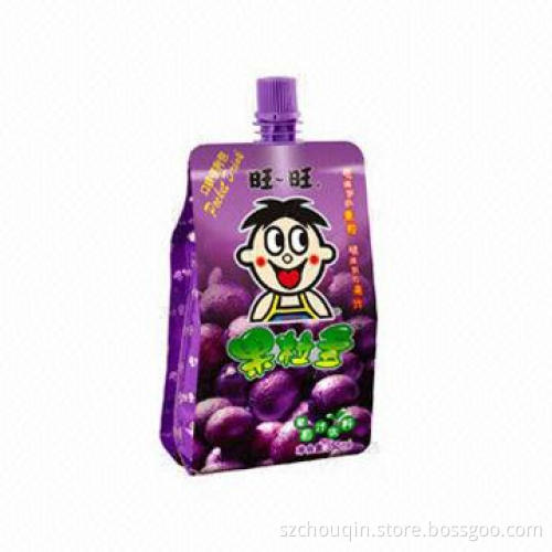 Special Shape Bags with Spout, Ideal for Juice, Milk, Water, Yoghourt, Light and Moisture-proof, AL